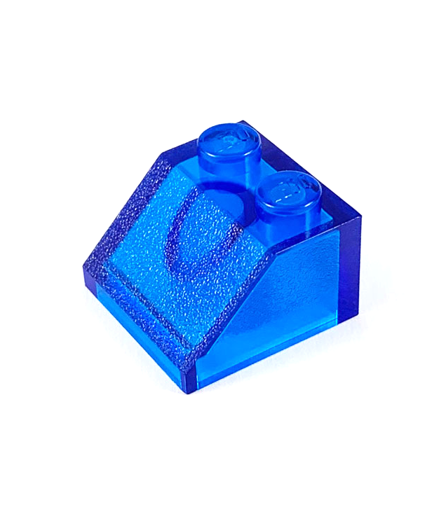 LEGO - Helling 45 graden 2 x 2 - Trans-Dark Blue | N