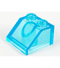 LEGO - Helling 45 graden 2 x 2 - Trans-Light Blue | N - Thumbnail