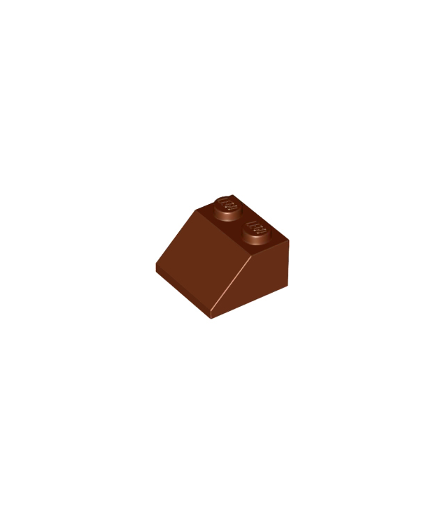 LEGO - Helling 45 graden 2 x 2 - Reddish Brown | N