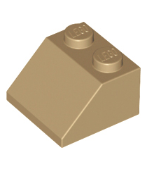 LEGO - Helling 45 graden 2 x 2 - Dark Tan | N - Thumbnail