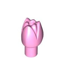 LEGO - Plant bloem tulp met staaf en klein pennetje - Bright Pink | N - Thumbnail