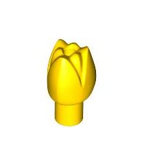 LEGO - Plant bloem tulp met staaf en klein pennetje - Yellow | N - Thumbnail