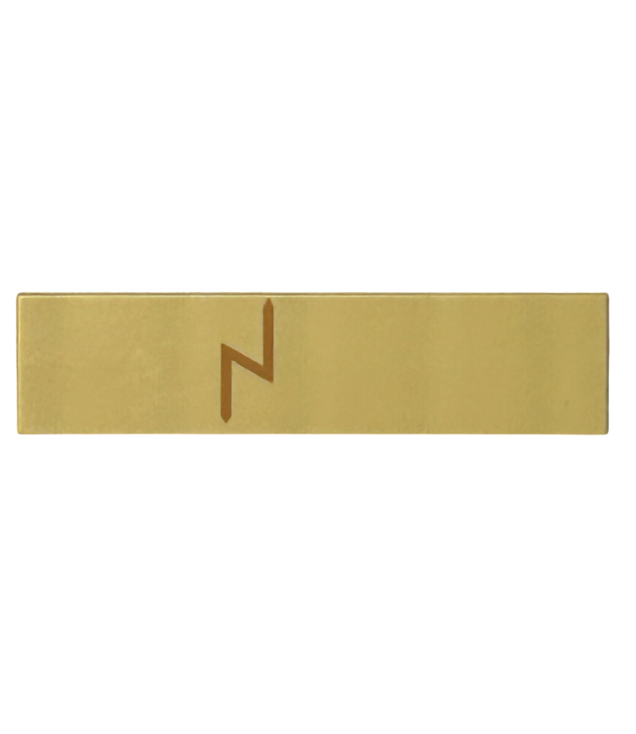 LEGO - Tegel 1 x 4 met medium nougat zigzag / bliksemlittekens (BrickHeadz Harry Potter voorhoofd) - Tan | N