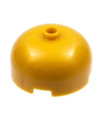 LEGO - Steen, rond 3 x 3 x 1 1/3 koepelvormig – open nop - Pearl Gold | N - Thumbnail