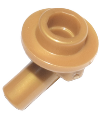 LEGO - Staaf 1L met schuine holle nop - Pearl Gold | N - Thumbnail