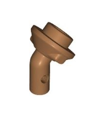 LEGO - Staaf 1L met schuine holle nop - Medium Nougat | N - Thumbnail