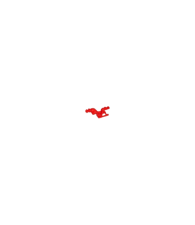 LEGO - Motorfiets-kuip, choppermodel - Red | N