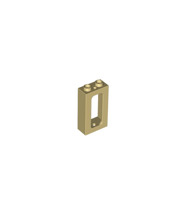 LEGO - Raam 1 x 2 x 3 trein - Tan | N