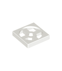 LEGO - Draaiplateau 2 x 2 plaat, basis - White | N - Thumbnail