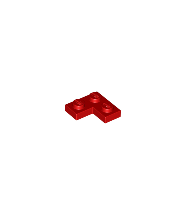 LEGO - Plaat 2 x 2 hoek - Red | N