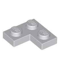 LEGO - Plaat 2 x 2 hoek - Light Bluish Gray | N - Thumbnail
