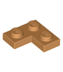 LEGO - Plaat 2 x 2 hoek - Medium Nougat | N - Thumbnail