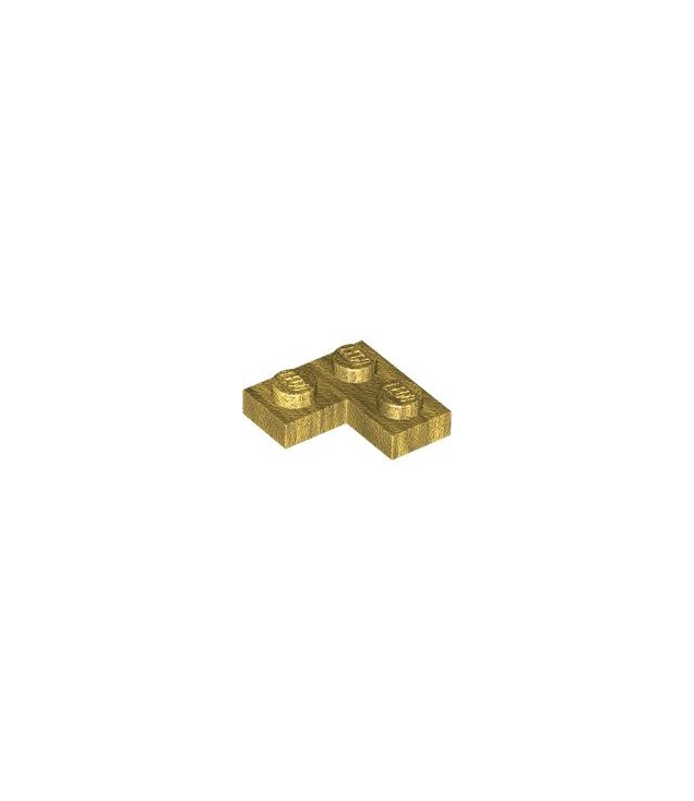 LEGO - Plaat 2 x 2 hoek - Pearl Gold | N
