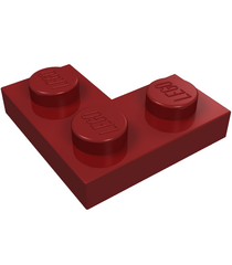 LEGO - Plaat 2 x 2 hoek - Dark Red | N - Thumbnail