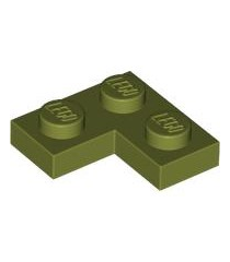 LEGO - Plaat 2 x 2 hoek - Olive Green | N - Thumbnail