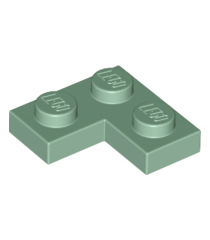 LEGO - Plaat 2 x 2 hoek - Sand Green | N - Thumbnail