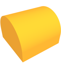 LEGO - Helling, gebogen 1 x 1 x 2/3 dubbel - Bright Light Orange | N - Thumbnail