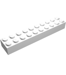 LEGO - Steen 2 x 10 - White | N - Thumbnail