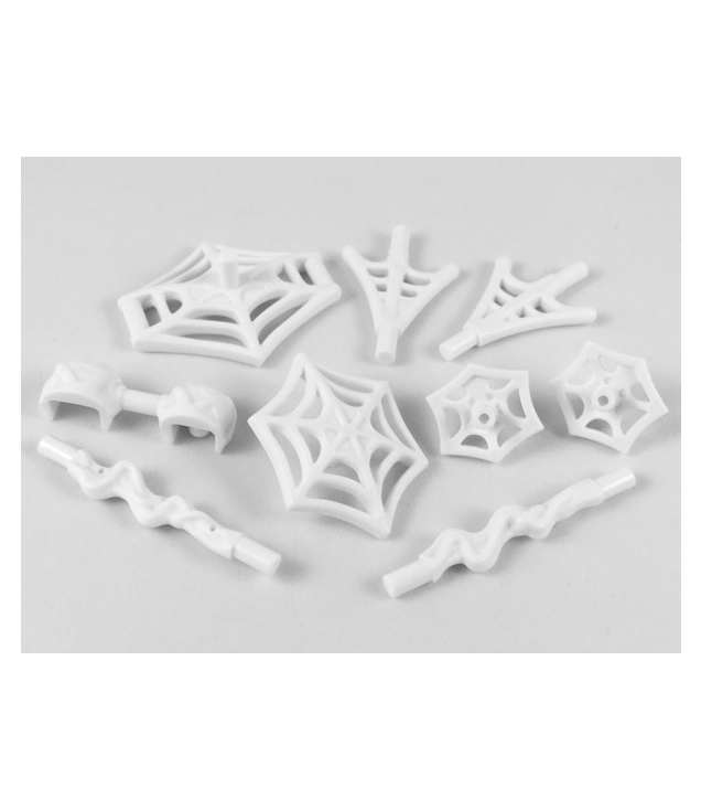 LEGO - Minifiguur-wapenpakket Spider-Man web-effecten, 9 stuks (multipack) - White | N