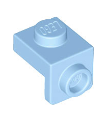 LEGO - Beugel 1 x 1 - 1 x 1 - Bright Light Blue | N - Thumbnail