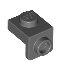 LEGO - Beugel 1 x 1 - 1 x 1 - Dark Bluish Gray | N - Thumbnail