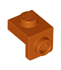LEGO - Beugel 1 x 1 - 1 x 1 - Dark Orange | N - Thumbnail