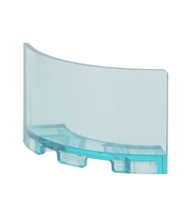 LEGO - Paneel 3 x 3 x 2 hoek convex - Trans-Light Blue | N - Thumbnail
