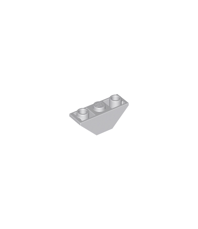 LEGO - Helling, omgekeerd 45 graden 3 x 1 dubbel - Light Bluish Gray | N