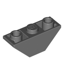 LEGO - Helling, omgekeerd 45 graden 3 x 1 dubbel - Dark Bluish Gray | N - Thumbnail