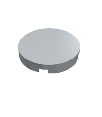LEGO - Tegel, rond 2 x 2 met onderop een nophouder - Light Bluish Gray | N - Thumbnail