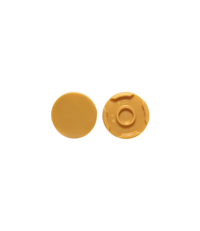 LEGO - Tegel, rond 2 x 2 met onderop een nophouder - Pearl Gold | N