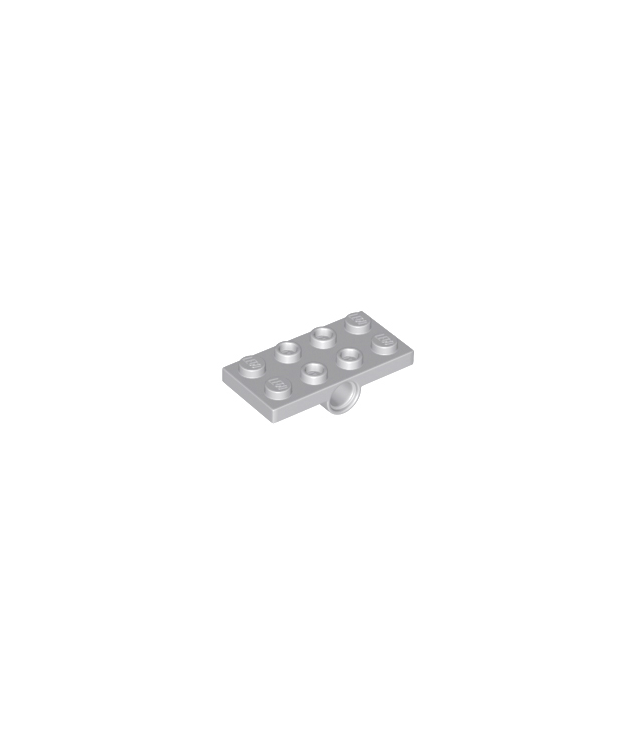 LEGO - Plaat, gemodificeerd 2 x 4 met pen-gaten - Light Bluish Gray | N