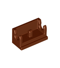 LEGO - Scharniersteen 1 x 2 basis - Reddish Brown | N - Thumbnail