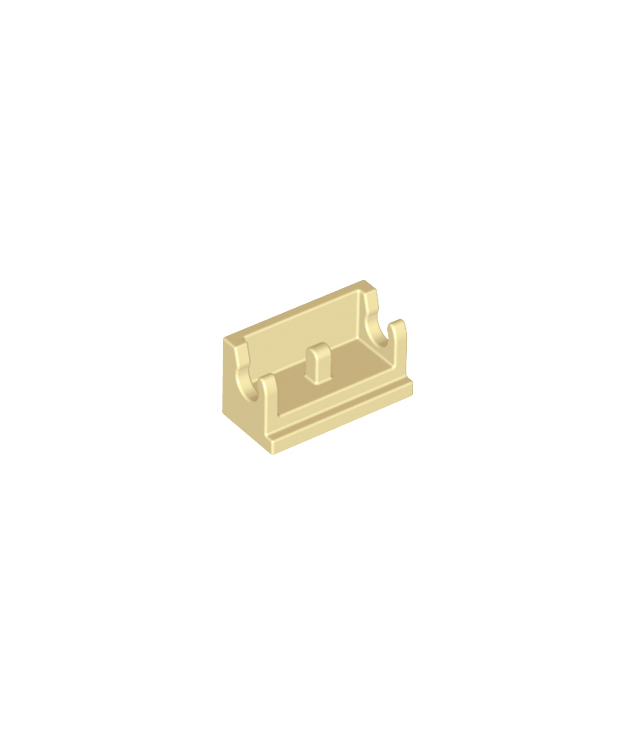 LEGO - Scharniersteen 1 x 2 basis - Tan | N