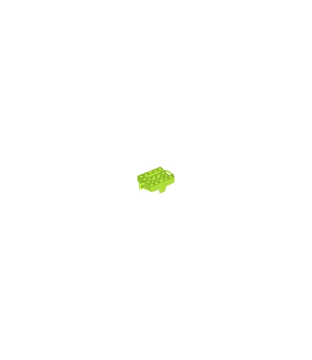 LEGO - Voertuigbasis 4 x 5 achtbaanwagentje - Lime | N