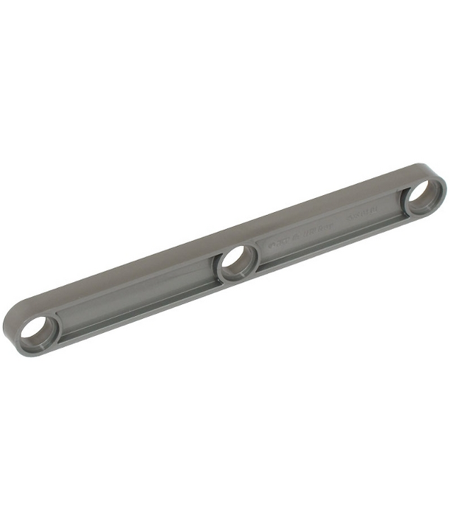 LEGO - Technic-koppelstuk 1 x 9 met 3 gaten - Flat Silver | N