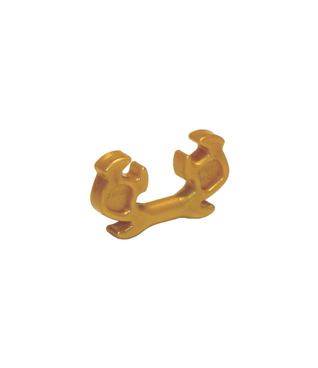 LEGO - Minifiguur-helm, sierlijke ninja-hoorn - Pearl Gold | N