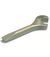 LEGO - Minifiguur-gereedschap, steeksleutel / schroevendraaier - Flat Silver | N - Thumbnail