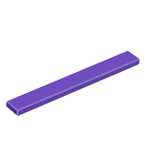 LEGO - Tegel 1 x 8 - Dark Purple | N - Thumbnail