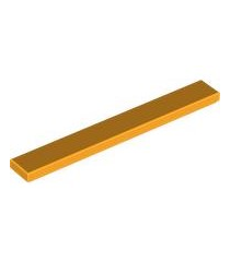 LEGO - Tegel 1 x 8 - Bright Light Orange | N - Thumbnail