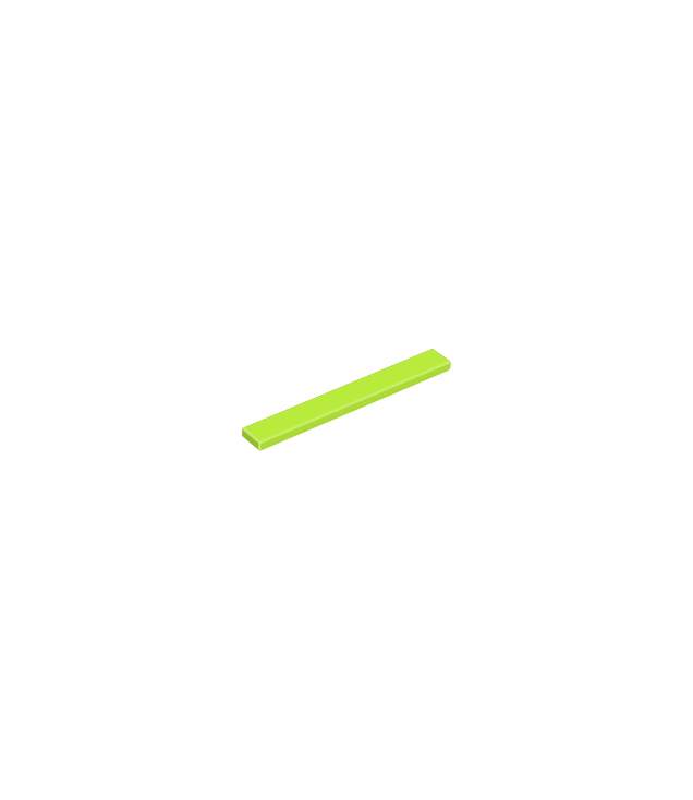 LEGO - Tegel 1 x 8 - Lime | N