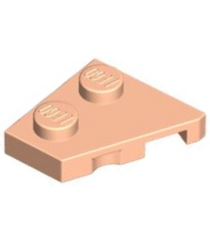 LEGO - Wig, plaat 2 x 2 links - Light Nougat | N - Thumbnail