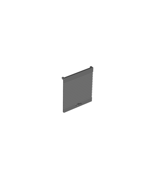 LEGO - Deur 1 x 4 x 4 liftdeur - Dark Bluish Gray | N