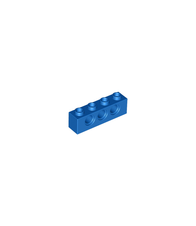 LEGO - Technic-steen 1 x 4 met gaten - Blue | N