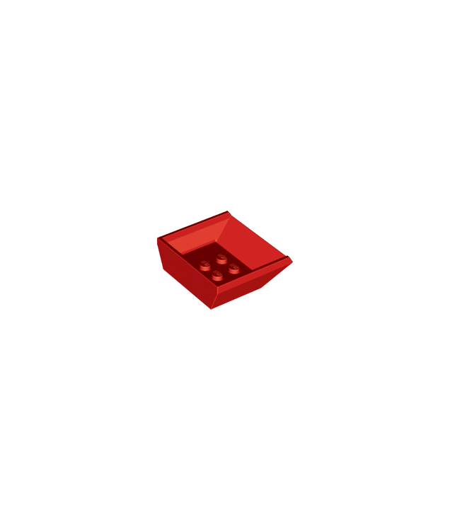 LEGO - Voertuig, kiepbak klein - Red | N