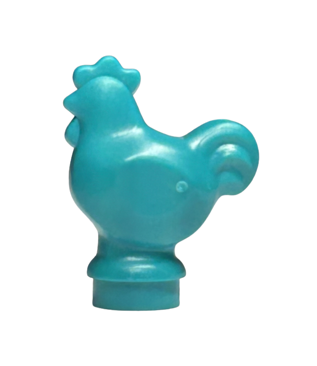 LEGO - Kip met brede basis - Dark Turquoise | N