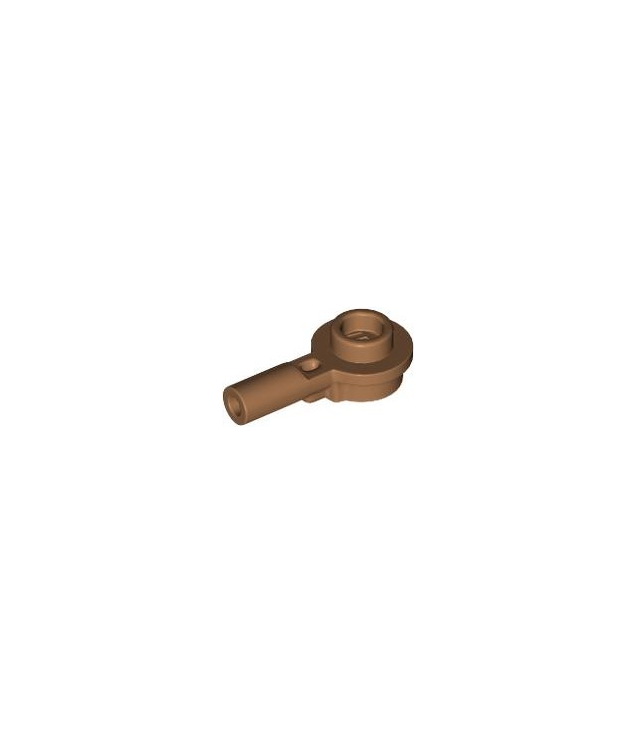 LEGO - Staaf 1L met 1 x 1 ronde plaat met holle nop - Medium Nougat | N