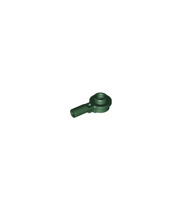 LEGO - Staaf 1L met 1 x 1 ronde plaat met holle nop - Dark Green | N