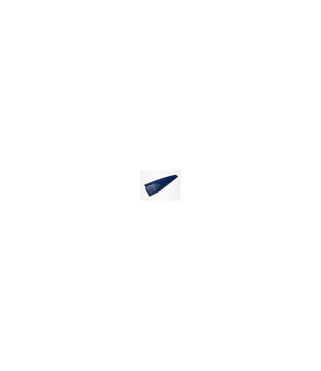 LEGO - Wig 10 x 3 rechts met Ford Mustaaf-luchtroosterpatroon - Dark Blue | N