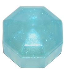 LEGO - Edelsteen achtkantig 1 x 1 - Satin Trans-Light Blue | N - Thumbnail
